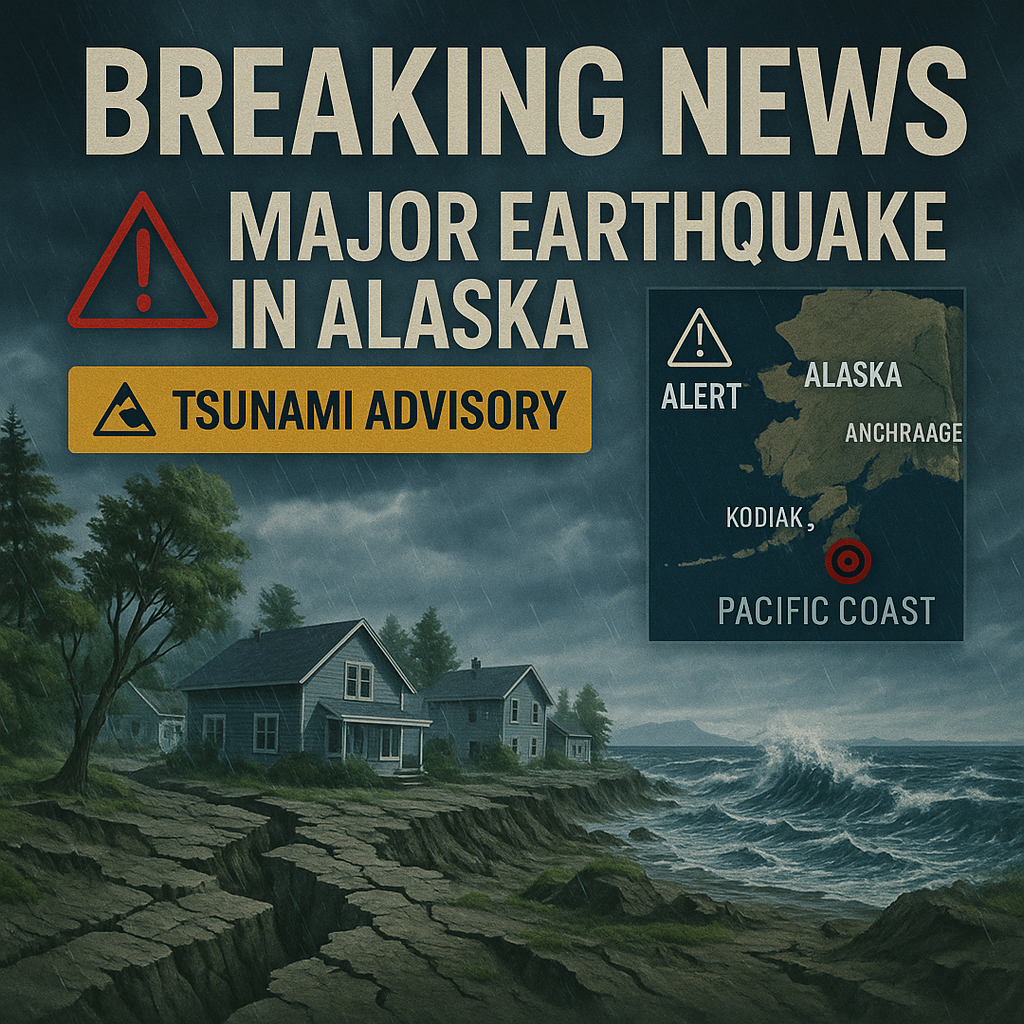 Alaska Earthquake Sparks Tsunami Warning