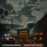 California Tsunami Warning Issued After Massive Earthquake in Russia