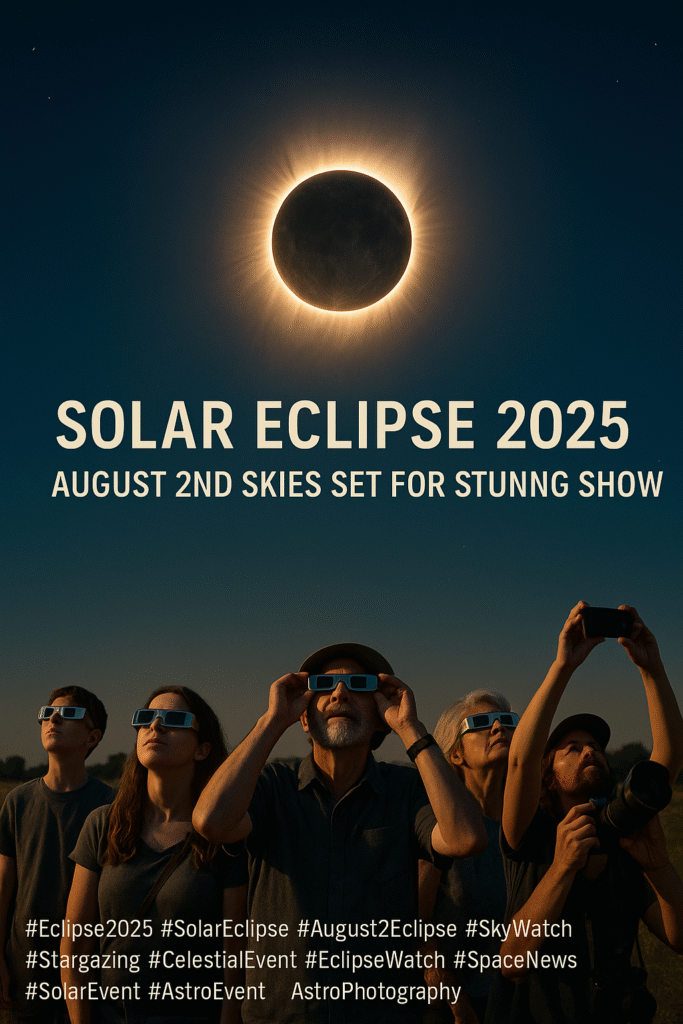 Solar Eclipse 2025: Set Your Calendar for Sky Magic on August 2nd!